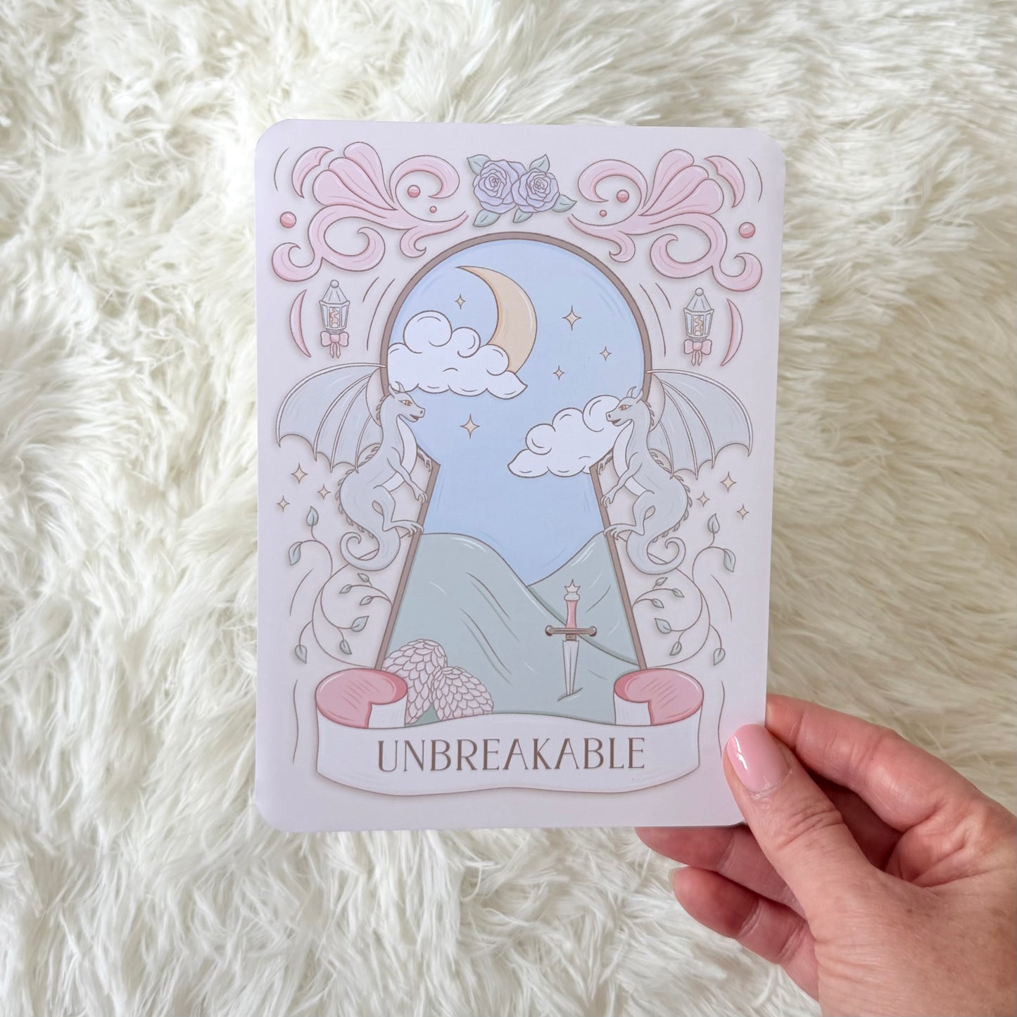 Unbreakable Dragon Rider Insert for Kindle