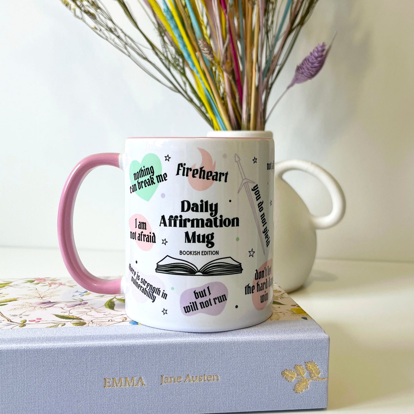 Daily Affirmation Bookish Quotes Mug
