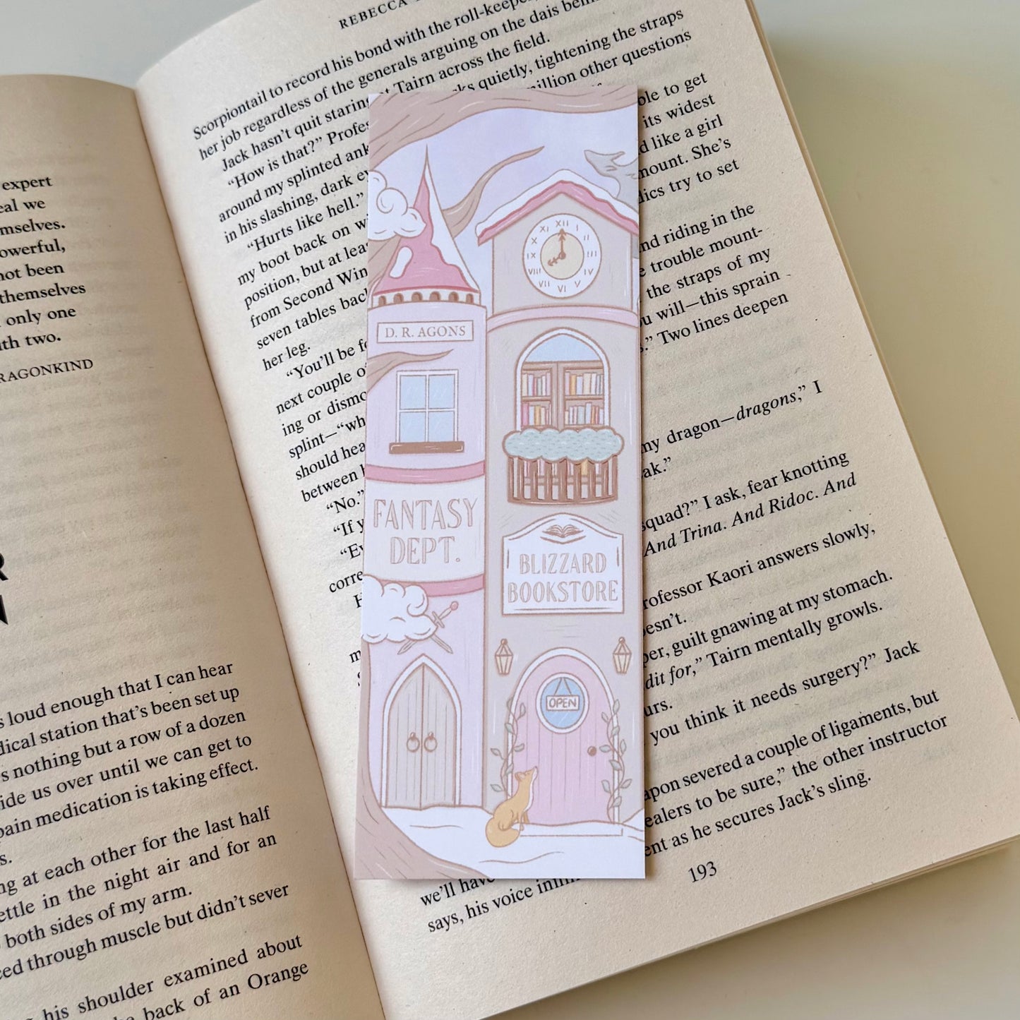 Dragon Rider Bookmark