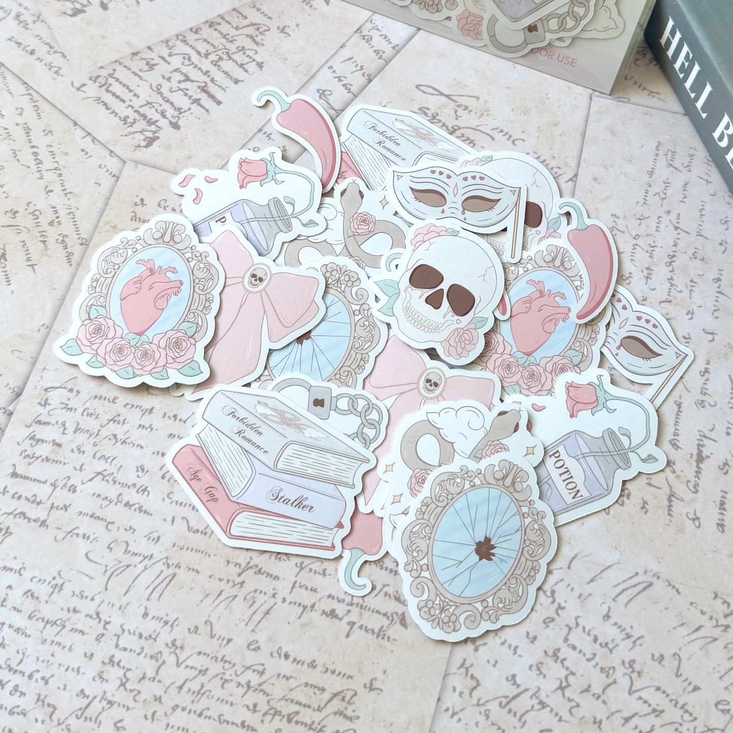 Dark Romance Sticker Pack