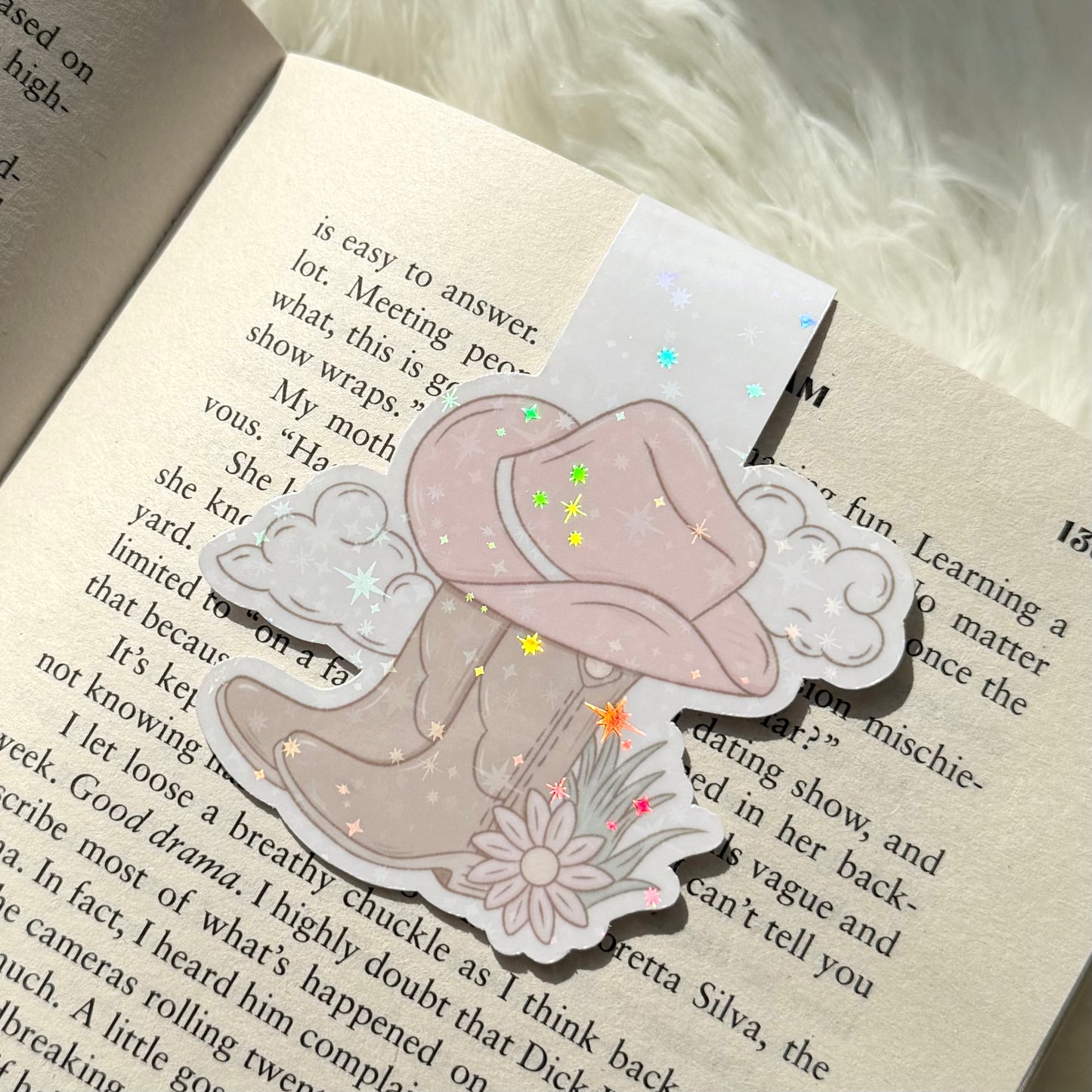 Cowboy Romance Magnetic Bookmark