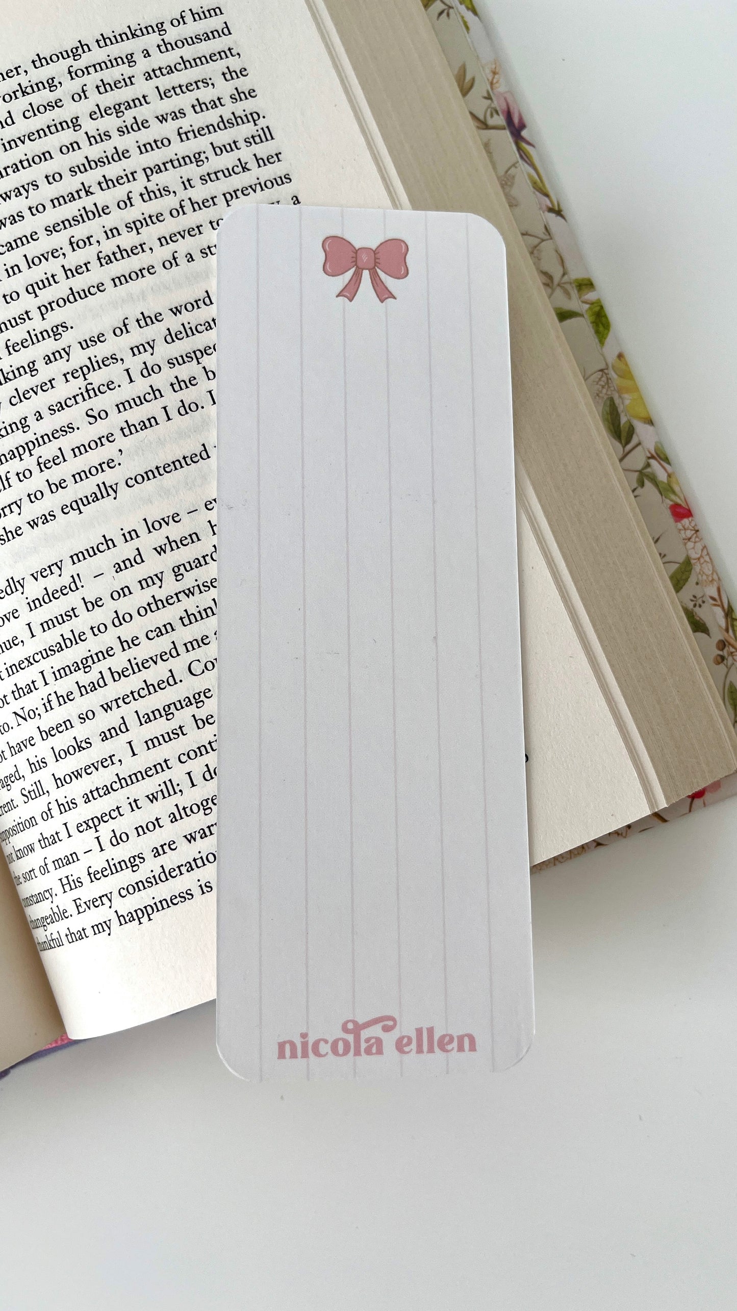 Strawberry Box Hill Picnic Bookmark