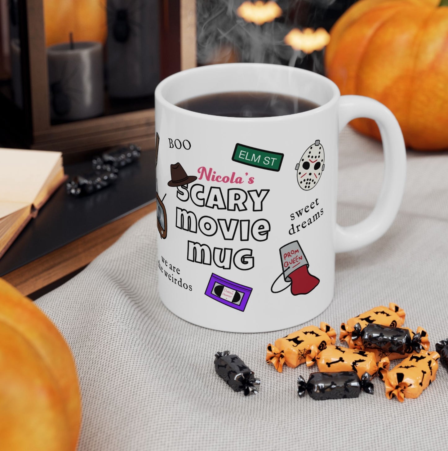 Scary Movie Halloween Mug