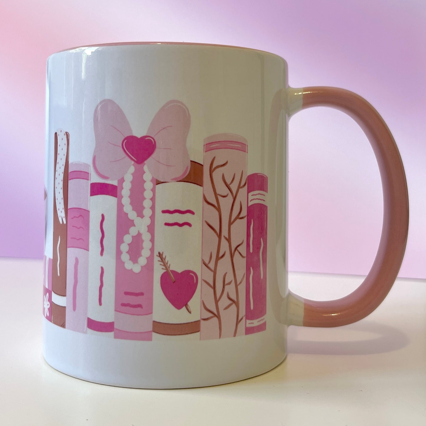 Pretty in Pink Bookish Mug - SECONDS