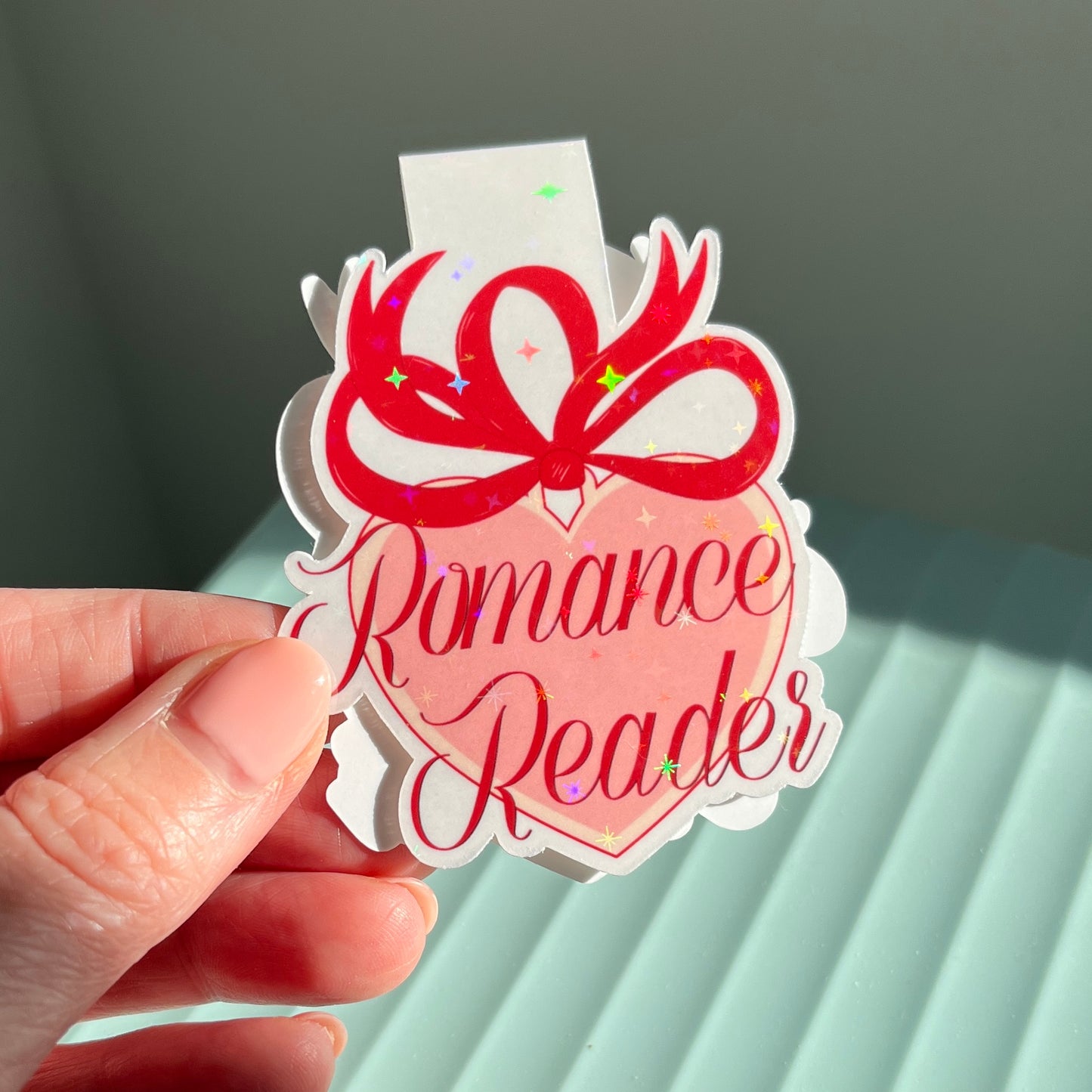Romance Reader Magnetic Bookmark