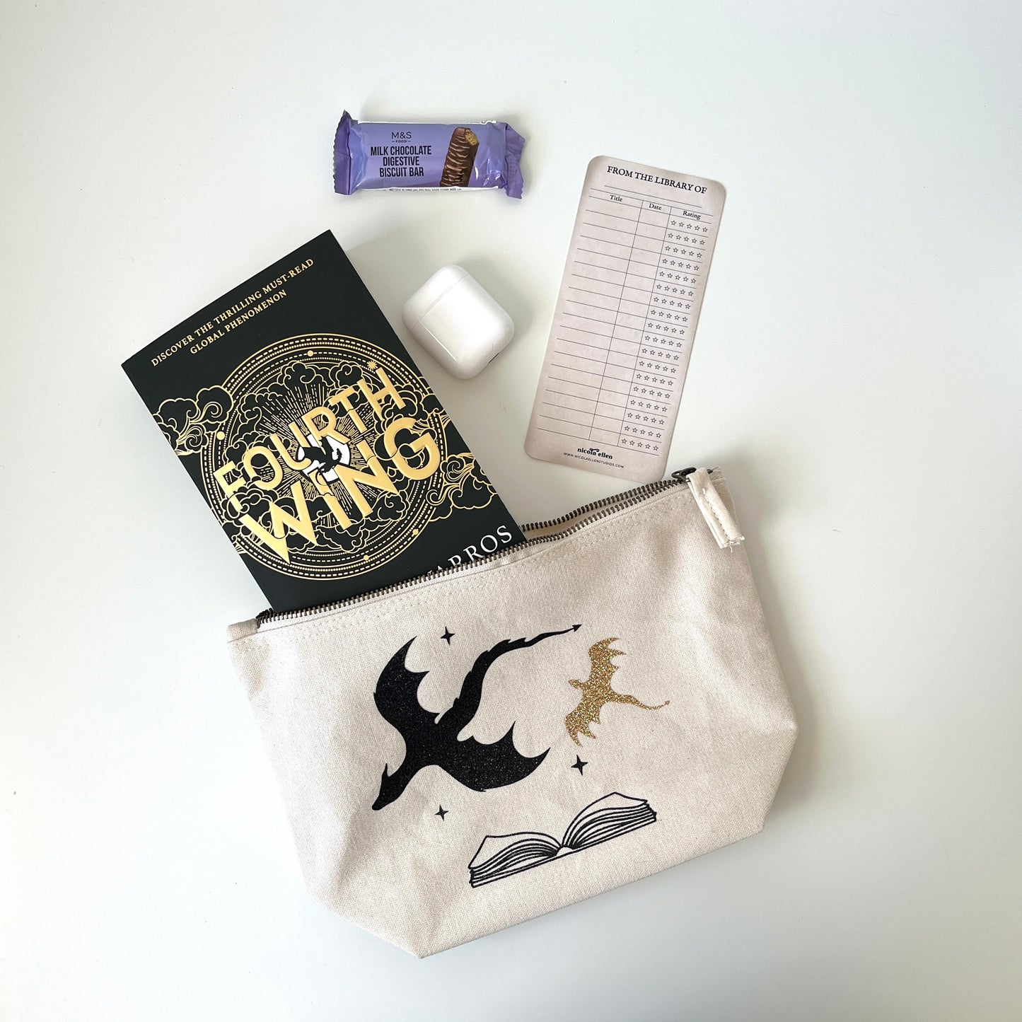 Dragon Lover Bookish Accessory Pouch