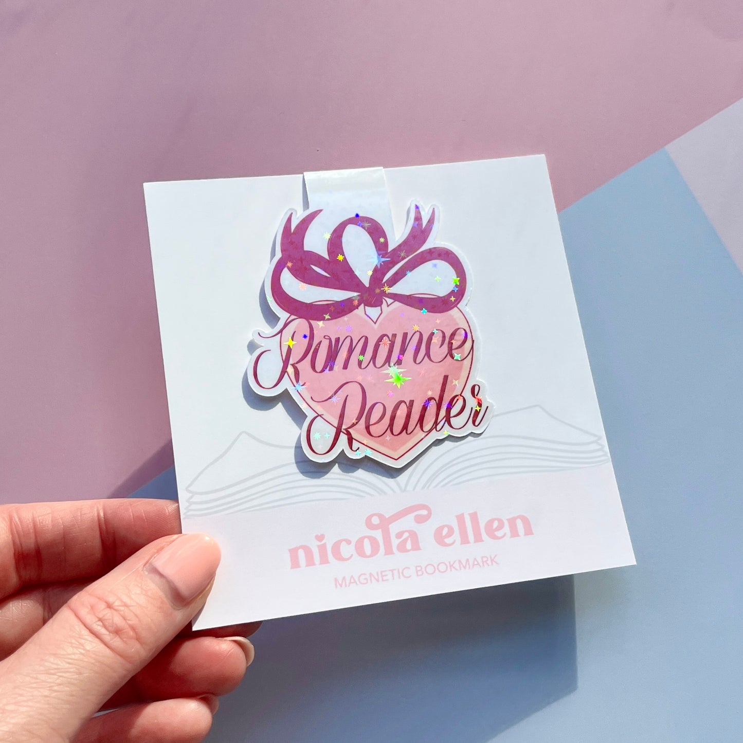 Romance Reader Magnetic Bookmark