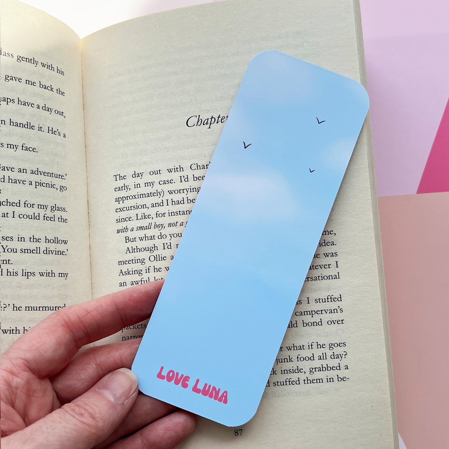 New York Cherry Blossom Bookmark