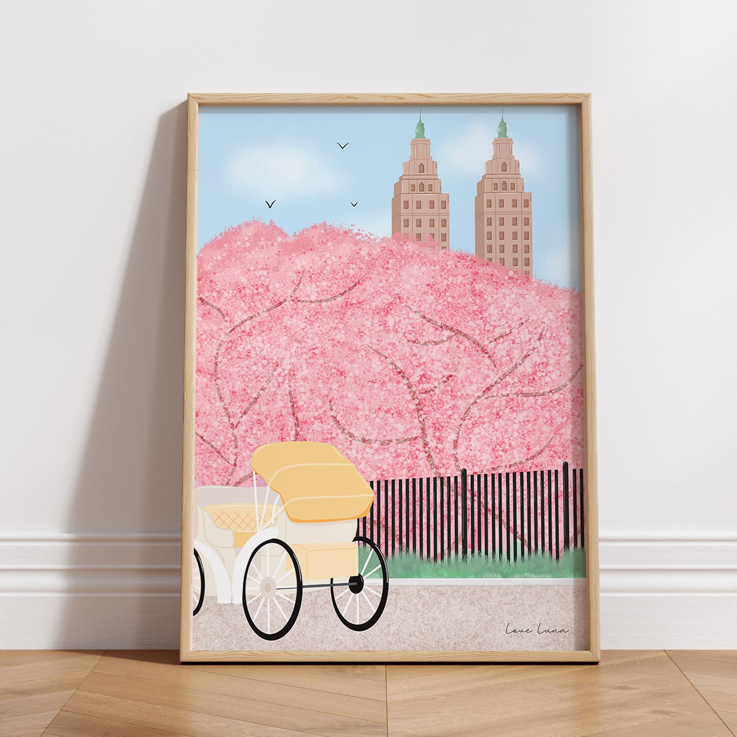Springtime in New York Print - CLEARANCE