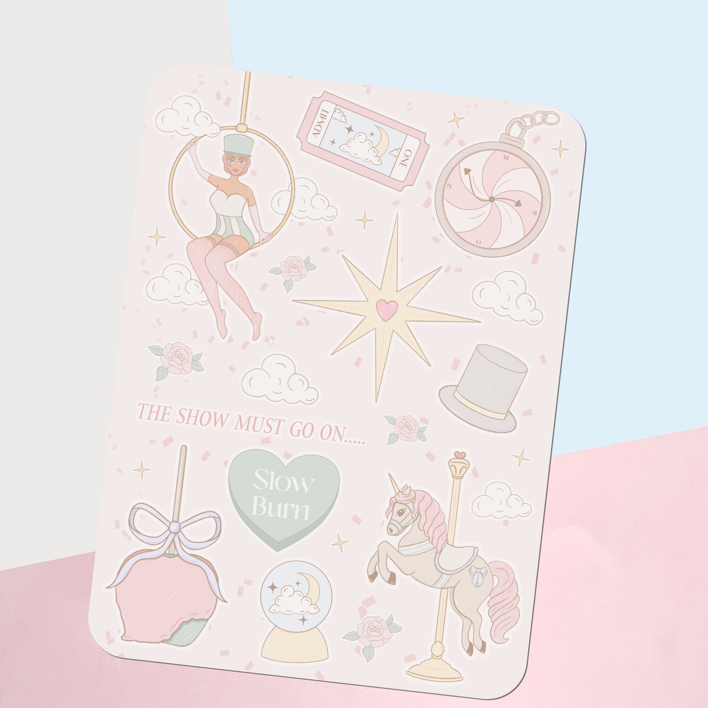 Fantasy Carnival Inspired Insert for Kindle