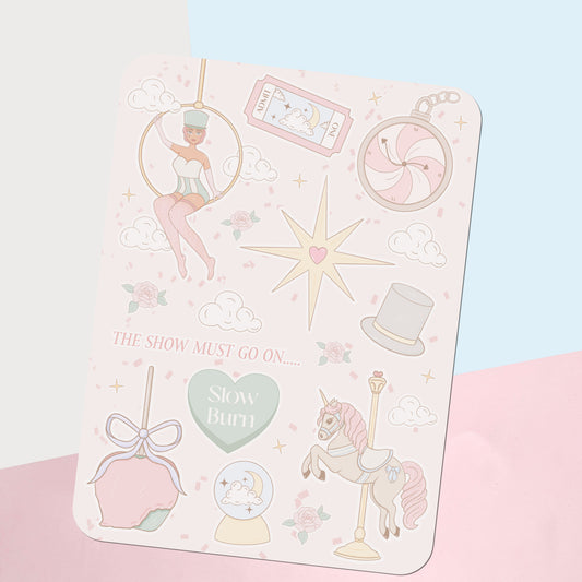 Fantasy Carnival Inspired Insert for Kindle