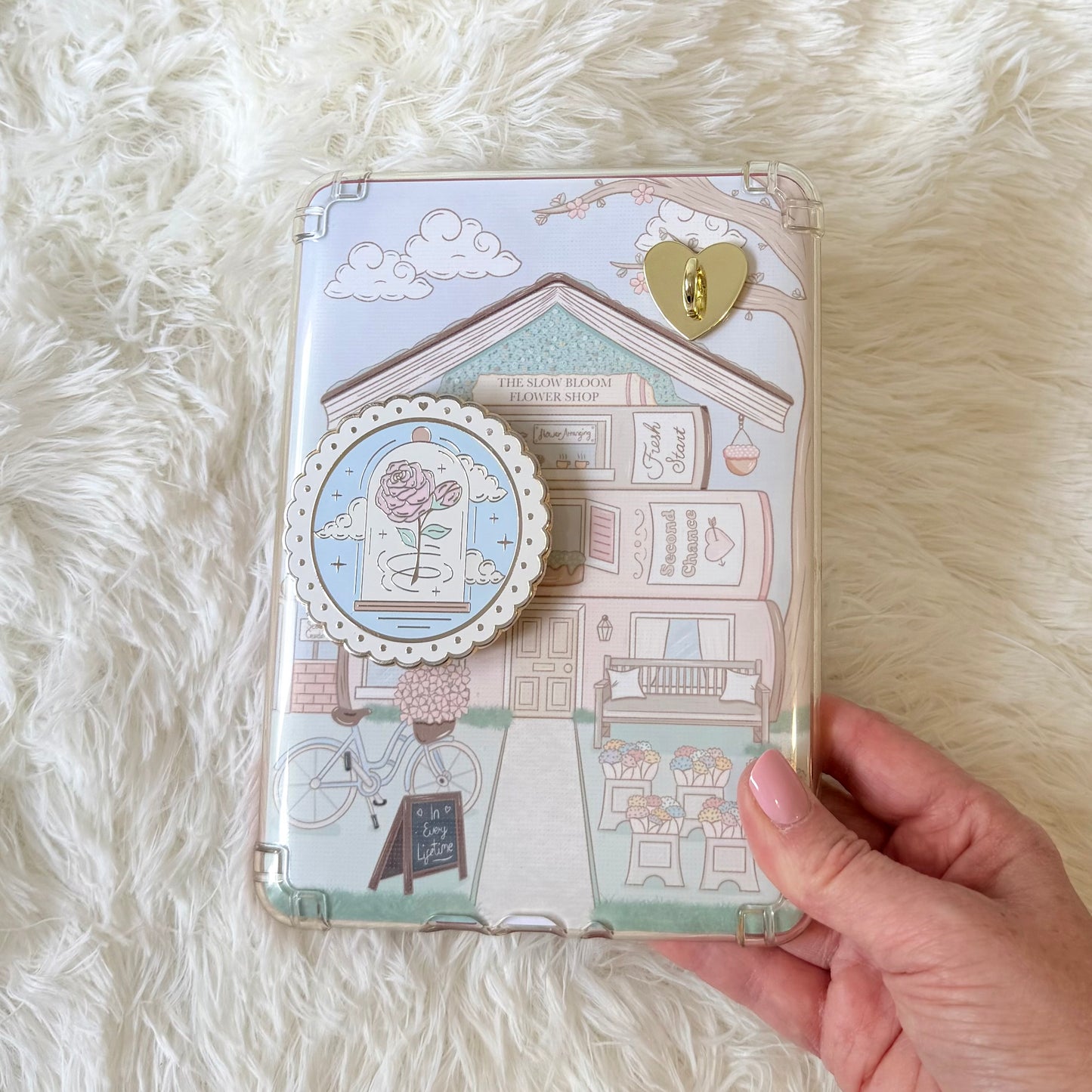 Slow Bloom Flower Shop Insert for Kindle