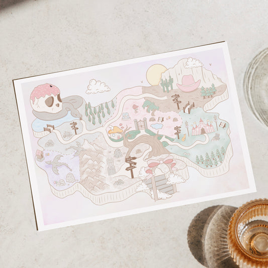 Portal Realm Map Print