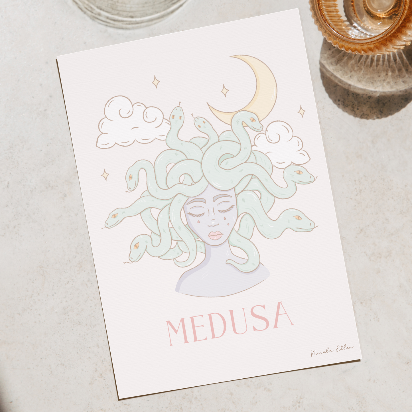 Medusa Art Print