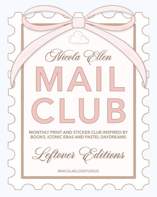 Print and Sticker Club - Monthly Leftovers