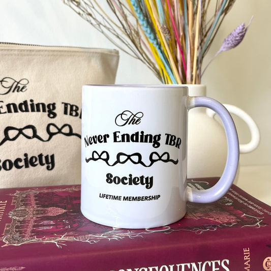 The Never Ending TBR Society Mug