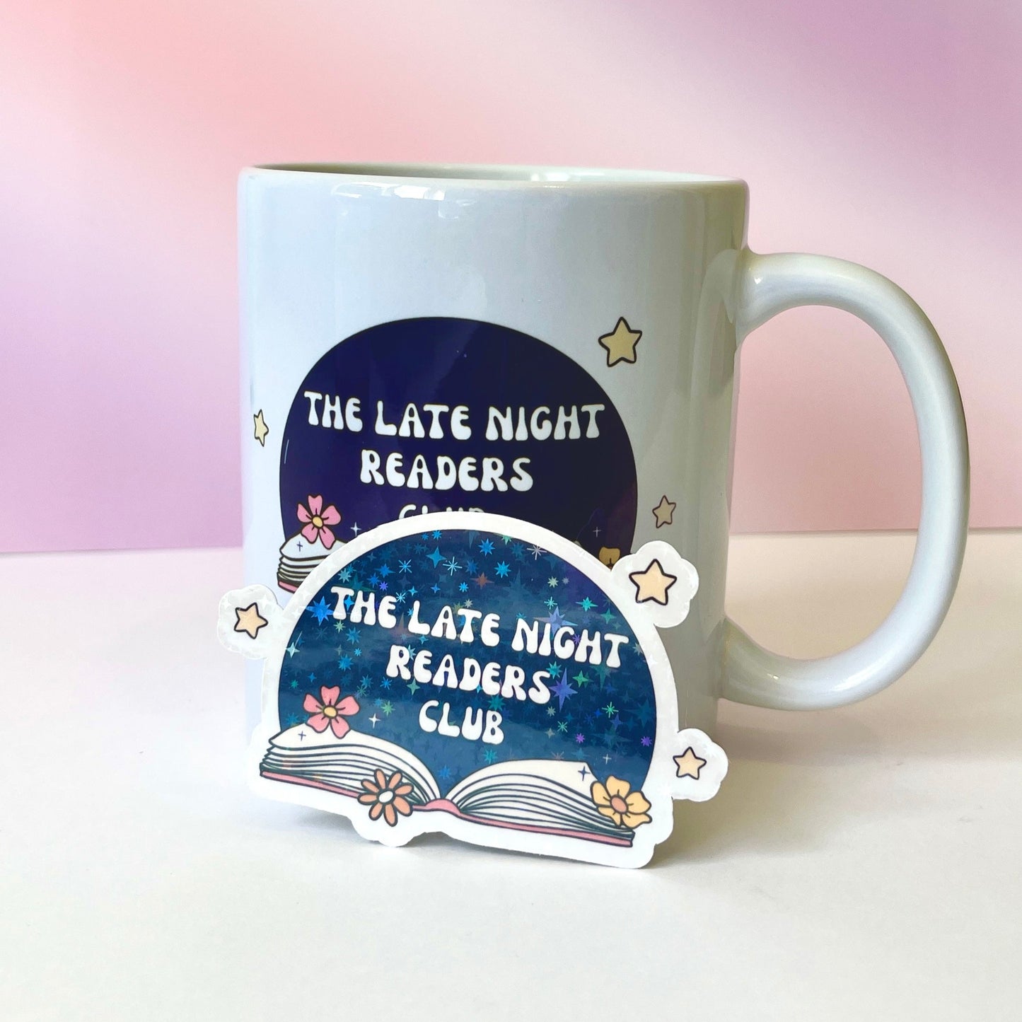 Personalised Late Night Readers Club Mug