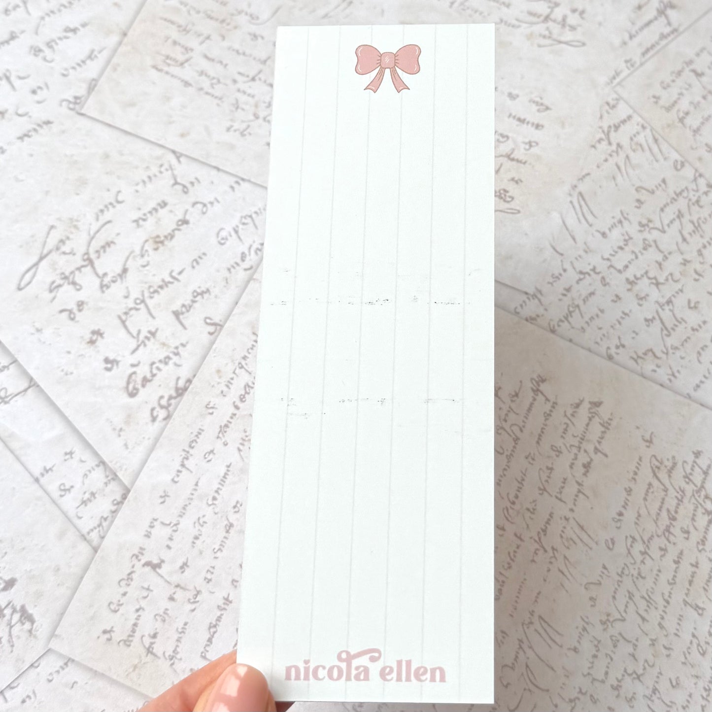 Strawberry Box Hill Picnic Bookmark - SECONDS