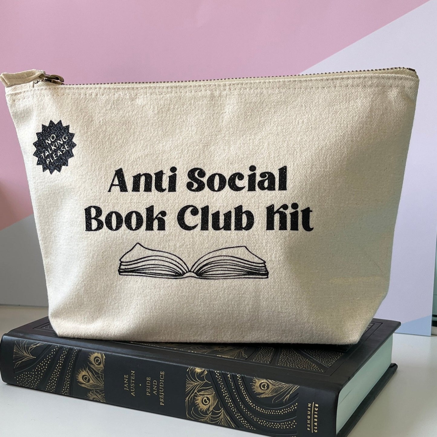 Anti Social Book Club Accessory Pouch