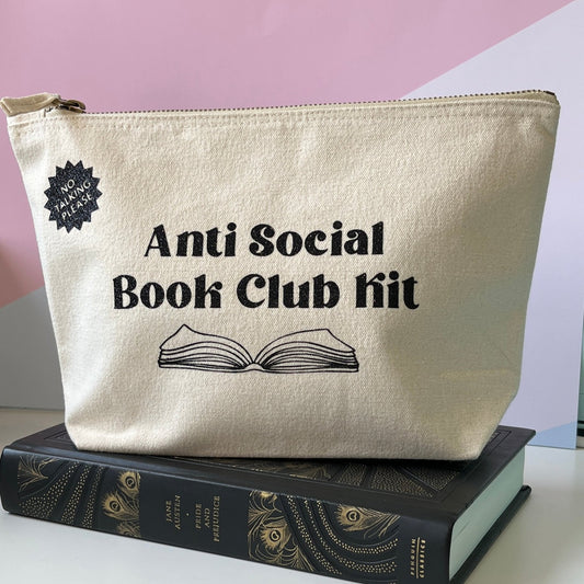 Anti Social Book Club Accessory Pouch