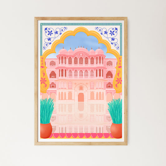 Jaipur City Palace Destination Print