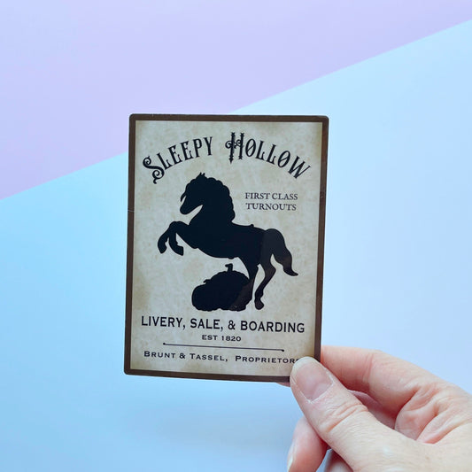 Sleepy Hollow Livery - Signage Bookmark