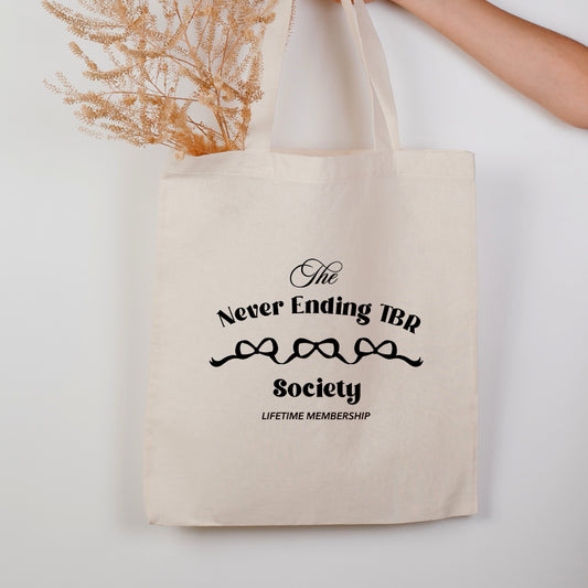 The Never Ending TBR Society Tote