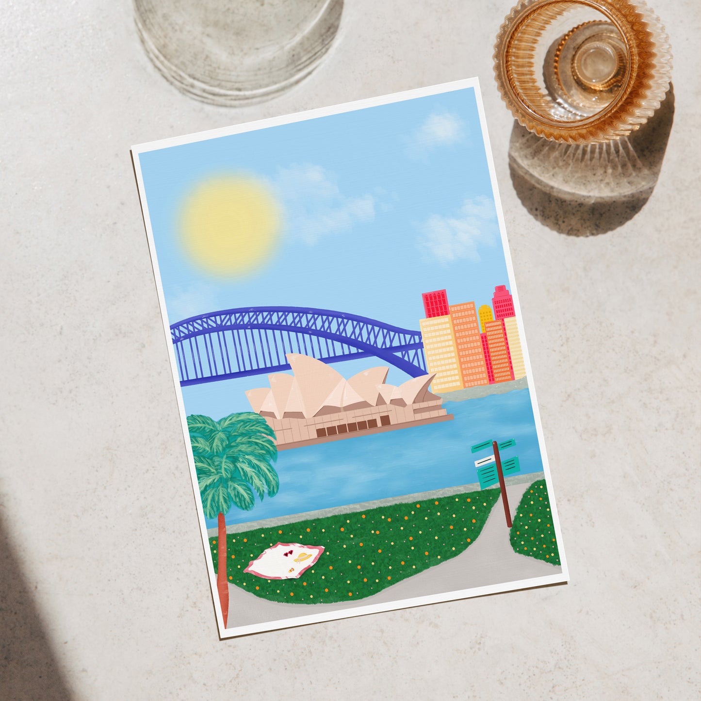 Sydney Harbour Destination Print