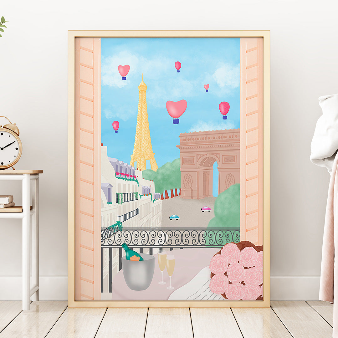 Paris Destination Print