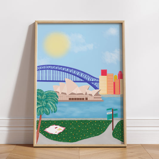 Sydney Harbour Destination Print