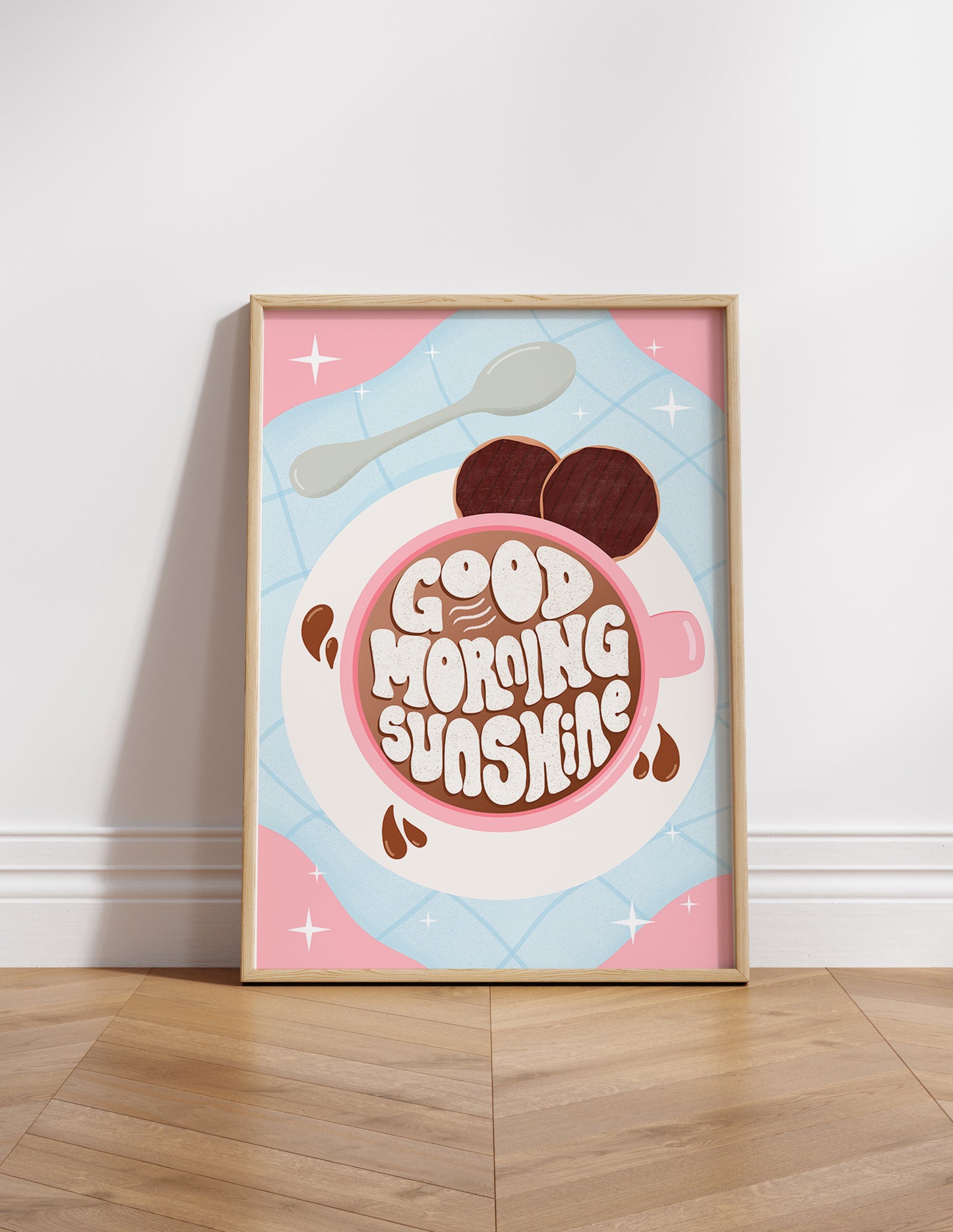 Good Morning Sunshine Coffee Cup Print - CLEARANCE