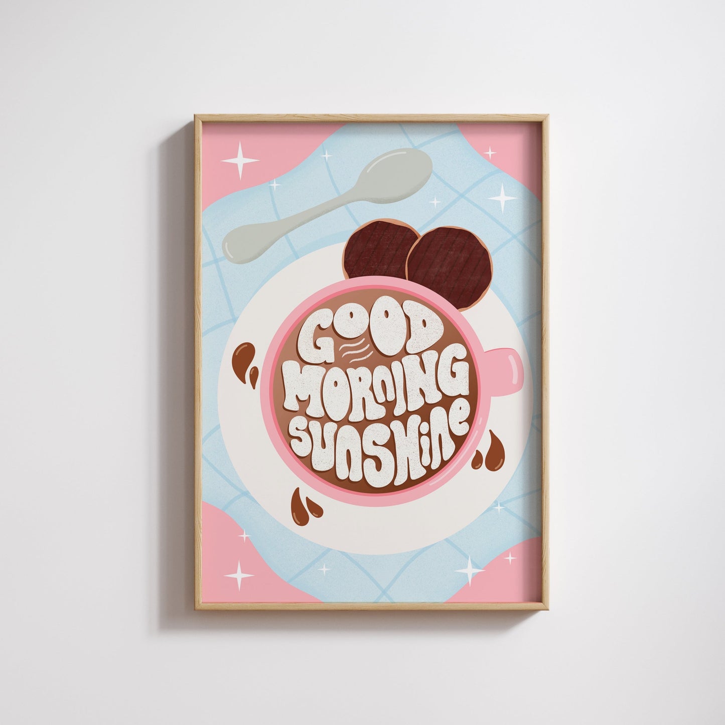 Good Morning Sunshine Coffee Cup Print