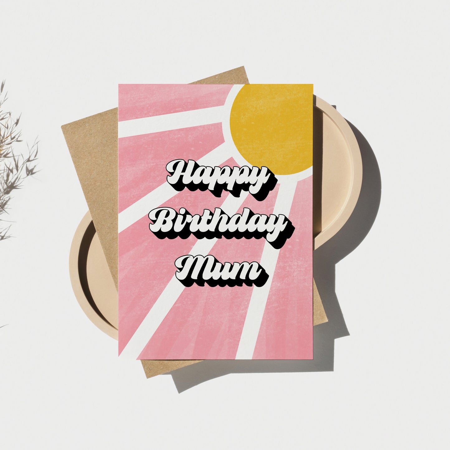 Happy Birthday Mum Card